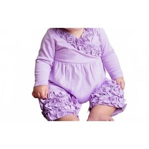 NEW LEMON LOVES LAYETTE olivia romper in sheer lilac